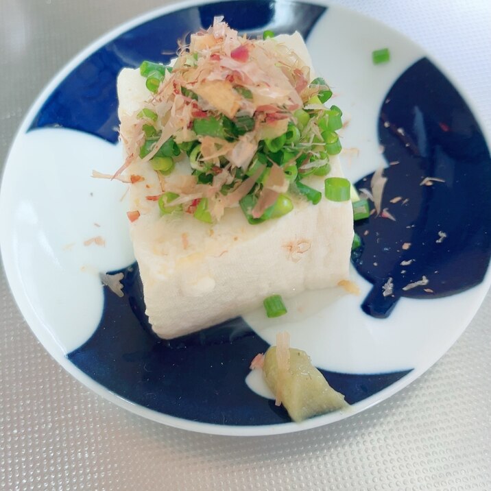 え?わさび?わさび豆腐冷奴